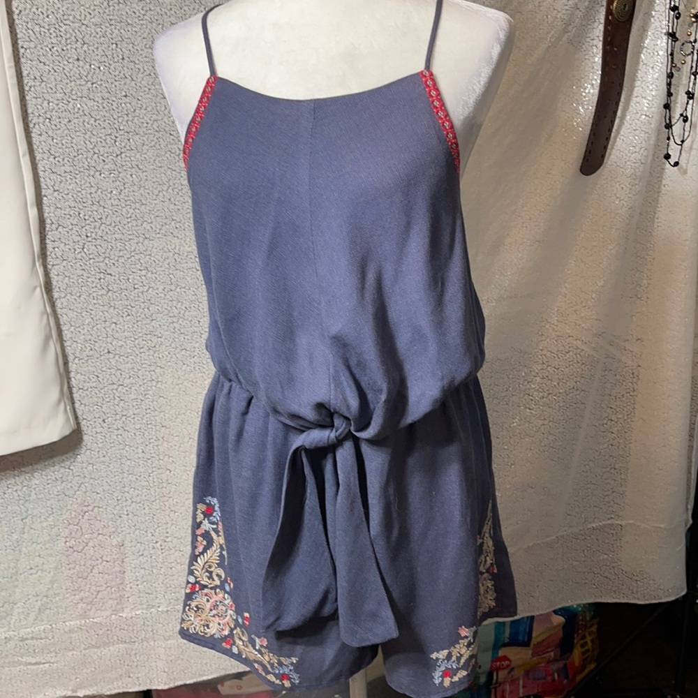 Andree embroidered jumpsuit size L